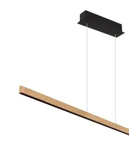 Svietidlá Globo 17013HG - LED stmievateľný dotykový luster na lanku DENTSY LED/43W/230V 4000K mosadz 17013HG