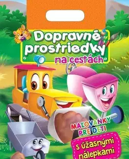 Nalepovačky, vystrihovačky, skladačky Dopravné prostriedky na cestách