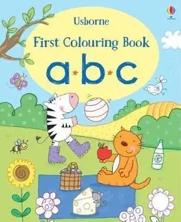 V cudzom jazyku First Colouring Book ABC - Jessica Greenwell,Lamb Stacey