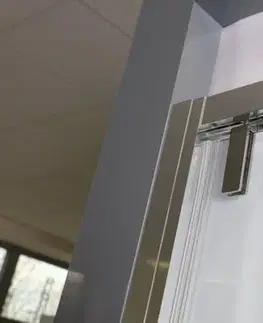 Sprchovacie kúty HOPA - Sprchové dvere ADRA - Farba rámu zásteny - Hliník leštený, Rozmer A - 150, Smer zatváranie - Pravé (DX), Výplň - Číre bezpečnostné sklo - 8 mm BCADRA15CC