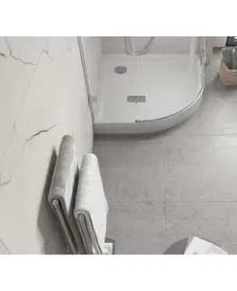 Vane MEXEN - Flow+ Sprchová vanička štvrťkruh 90 x 90, biela lesk 46Q109090H