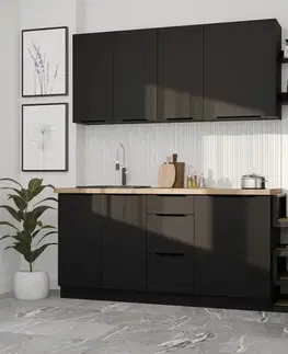 Modulový kuchynský nábytok Kuchynská linka Siena 180cm bez pracovnej dosky