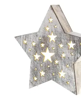 Vianočné dekorácie  - LED Vianočná dekorácia LED/2xAAA teplá biela 50003942