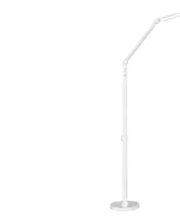 Lampy  LED Stmievateľná dotyková stojacia lampa FERRARA LED/13W/230V 3000/4000/6000K biela 327369