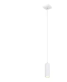Svietidlá Globo 57911HW - Luster na lanku ROBBY 1xGU10/35W/230V biela 57911HW