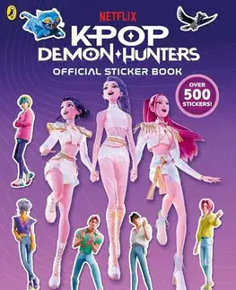 Nalepovačky, vystrihovačky, skladačky KPop Demon Hunters: Official Sticker Book - KPop Demon Hunters