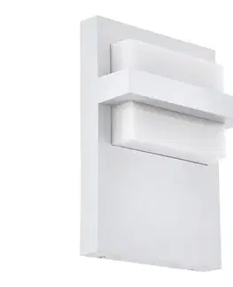 Záhradné lampy Eglo 98087 - LED Vonkajšie nástenné svietidlo CULPINA LED/10W/230V IP44 biela 98087