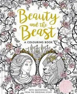 Maľovanky pre dospelých Beauty and the Beast: A Colouring Book - Gabrielle-Suzanne De Villeneuve