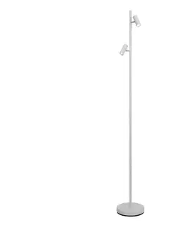 Lampy Nordlux - LED Stmievateľná stojacia lampa OMARI 2xLED/3,2W/230V biela 2112254001