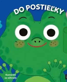 Leporelá, krabičky, puzzle knihy Do postieľky: Kamaráti zo záhrady - Charlotte Roederer