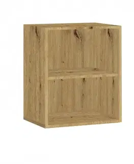 Kuchynské linky ArtExt Kuchynská skrinka horná FLORENCE lesk | W4B 90 Aventos HK Farba korpusu: Dub artisan