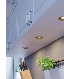 Svietidlá Eglo 902279 - sada 3× LED stmievateľných podhľadových svietidiel SALICETO, 4,8 W, 230 V, priemer 8,8 cm, chróm 902279