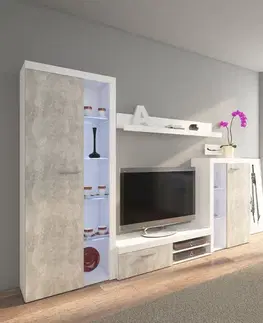 Komody ArtLemp Komoda SUMBA 2F2S | betón