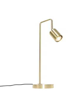 Stolné lampy Moderná stolová lampa mosadz nastaviteľná - Java
