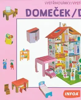 Nalepovačky, vystrihovačky, skladačky Vystřihovánky: Domeček / Domček - Kolektív autorov