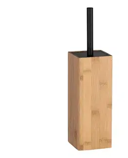 Svietidlá WENKO 23985100 - WC kefa PADUA 10x38 cm hnedá/čierna 23985100