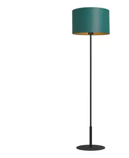 Lampy  Stojacia lampa ARDEN 1xE27/60W/230V zelená/zlatá 3555