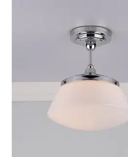 Svietidlá Där Lighting Där Lighting CAD0150 - Kúpeľňové prisadené svietidlo CADEN 1xE27/60W/230V IP44 lesklý chróm CAD0150