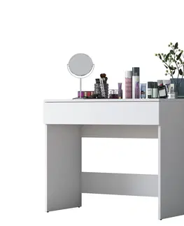 Konferenčné stolíky Kozmetický stôl BJ 104 White