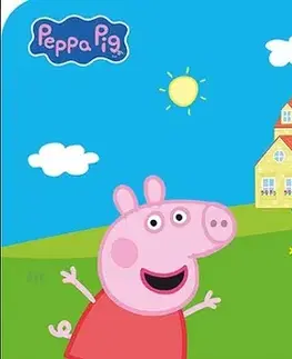 Nalepovačky, vystrihovačky, skladačky Bloky na kreslenie s pastelkami - Prasiatko Peppa