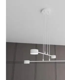 Svietidlá EMIBIG Luster na lanku MODUS 4xGX53/10W/230V biela 1340/4