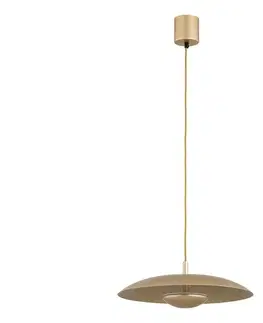 Svietidlá Argon 8869 - LED luster na lankách BOLTON LED/12,5W/230V 3000K zlatý 8869