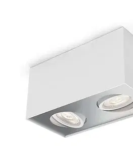 Svietidlá Philips 50492/31/P0-LED Stmievateľné bodové svietidlo MYLIVING BOX 2xLED/4,5W/230V 50492/31/P0