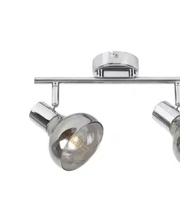 Svietidlá Rabalux 5556 - Bodové svietidlo HOLLY 2xE14/40W/230V lesklý chróm 5556