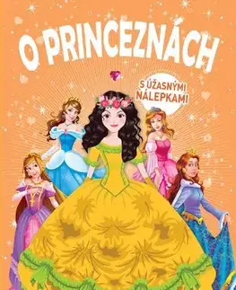 Nalepovačky, vystrihovačky, skladačky O princeznách
