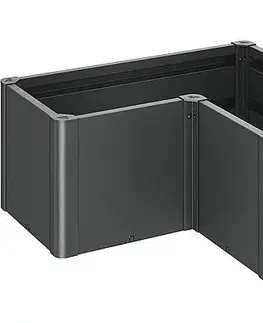 Truhlíky Biohort Hrantík BIOHORT Belvedere L 103 x 103 x 45 cm (tmavo šedá metalíza)