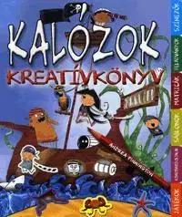Nalepovačky, vystrihovačky, skladačky Kalózok - Kreatívkönyv - Andrea Pinningtonová
