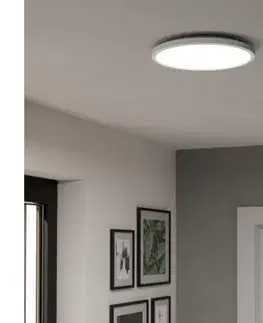Svietidlá Eglo 901471-LED RGBW St. kúpeľ. svietidlo ROVITO-Z 13,9W/230V pr.30 cm IP44 biela 901471