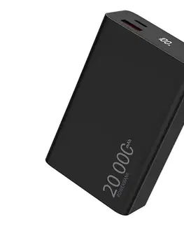 Predlžovacie káble Winner Group - Powerbanka s displejom 20000 mAh 20W Power Delivery čierna WINPOWER20000