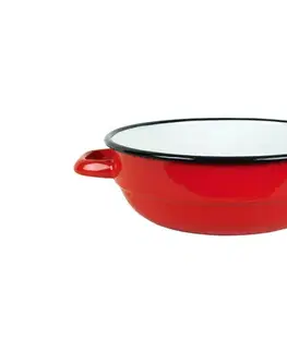 Misy a misky MAKRO - Miska smaltová s ušami 900ml, 16cm