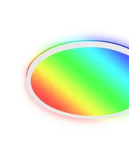 Svietidlá Briloner 7494016-LED RGBW stmievateľné stropné svietidlo SMART LED/22W/230V 4000K s diaľkovým ovládaním Wi‑Fi Tuya 7494016