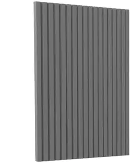 Kuchynské skrinky Čelo skrinky Luxeo F14-D100N ryfla dark grey