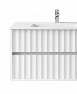 Skrinky s umývadlom Elvisia Kúpeľňová skrinka s umývadlom NOA White U80 | 80 cm