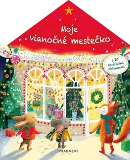 Leporelá, krabičky, puzzle knihy Moje vianočné mestečko - Madlen Ottenschläger,Madlen Ottenschläger