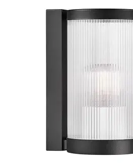 Svietidlá Nordlux - Vonkajšie nástenné svietidlo COUPAR 1xE27/25W/230V IP54 čierna 2218061003