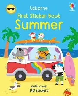 Nalepovačky, vystrihovačky, skladačky First Sticker Book Summer - Felicity Brooks,Zoe Waring