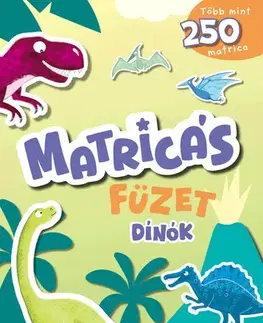 Pre deti a mládež - ostatné Matricás füzet - Dínók - Ilka Röhling