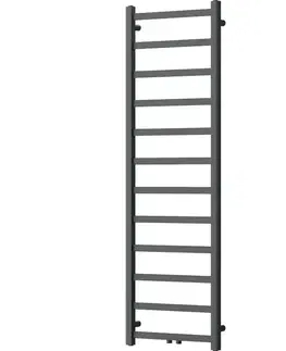 Radiátory do kúpeľne MEXEN - Bolt vykurovací rebrík/radiátor 1500 x 500 mm, 389 W, antracit W126-1500-500-00-66