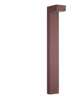 Záhradné lampy Ideal Lux - Vonkajšie svietidlo SIRIO 1xGX53/9W/230V 80 cm IP65 hnedé 213262