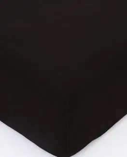 Plachty MKLozkoviny.sk Froté plachta 160 × 200 cm - tmavo hnedá