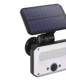 LED osvetlenie  LED Solárny reflektor so senzorom pohybu SPILO LED/3,7V 3600mAh 3000K IP54 + DO ZG131S