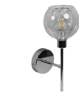 Svietidlá  Nástenné svietidlo OZZO 1xE14/40W/230V 21-72184