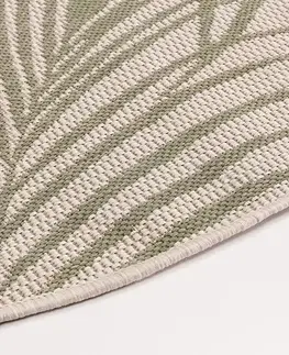 Koberce Koberec Lineo beige/jungle green 120cm