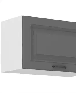 Kuchynské skrinky visiace Kuchynská skrinka Stilo dustgrey/biely 60gu/36 1f