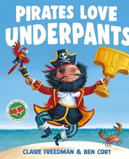 Leporelá, krabičky, puzzle knihy Pirates Love Underpants - Claire Freedman