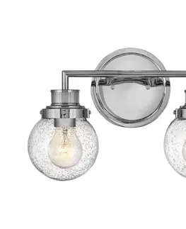 Svietidlá Elstead Quintiesse QN-POPPY2-PC-BATH-Kúpeľňové nástenné svietidlo POPPY 2xE27/60W/230V IP44 lesklý chróm QN-POPPY2-PC-BATH